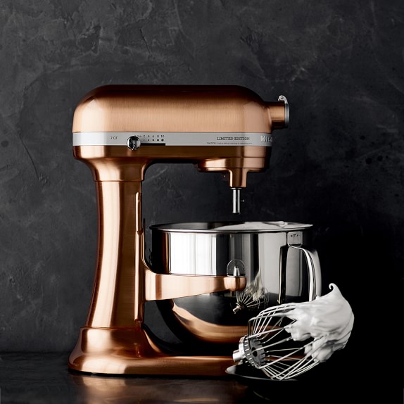 Kitchenaid Pro Line Copper Stand Mixer 7 Qt Williams Sonoma