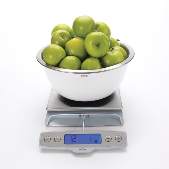 OXO StainlessSteel Scale, 22Lb. Williams Sonoma