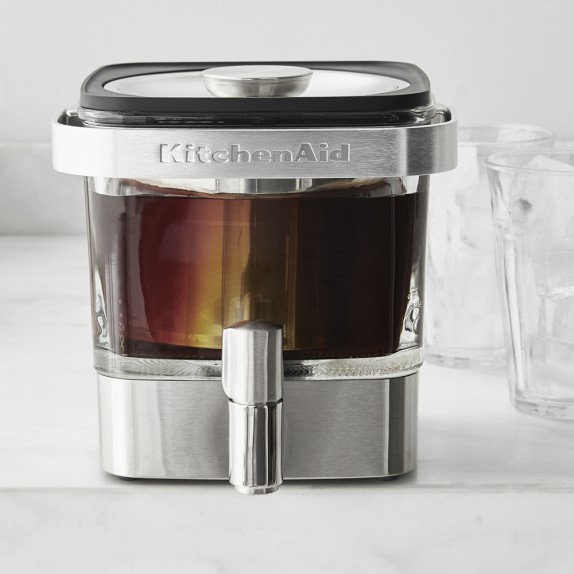 NEW IN BOX KITCHENAID BRUSHED STAINLESS STEEL COFFEE MAKER COLD BREW