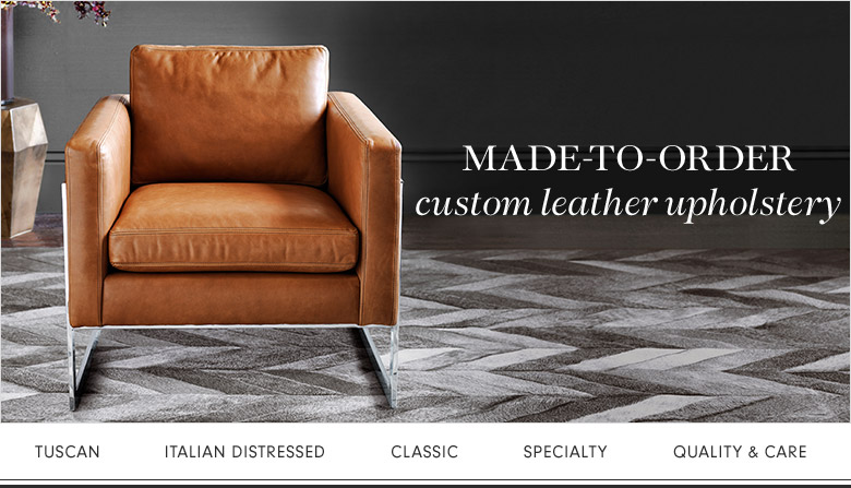 Made-to-order custom upholstery