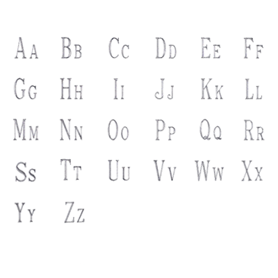 Monogram Style 11 Complete List