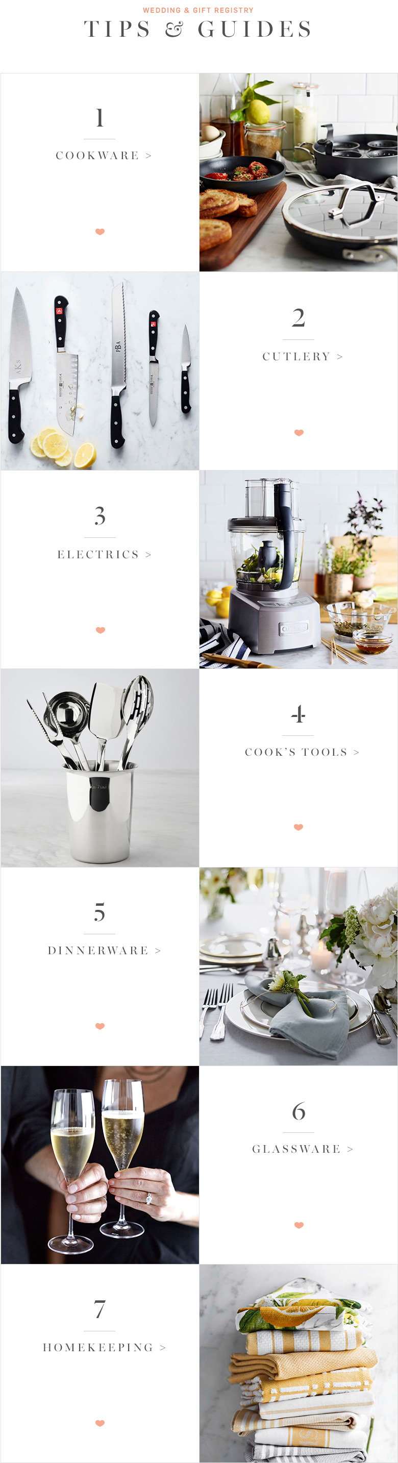 Registry Tips And Guides Williams Sonoma